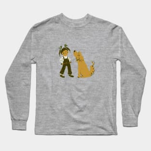 A Girl & Her Dog Long Sleeve T-Shirt